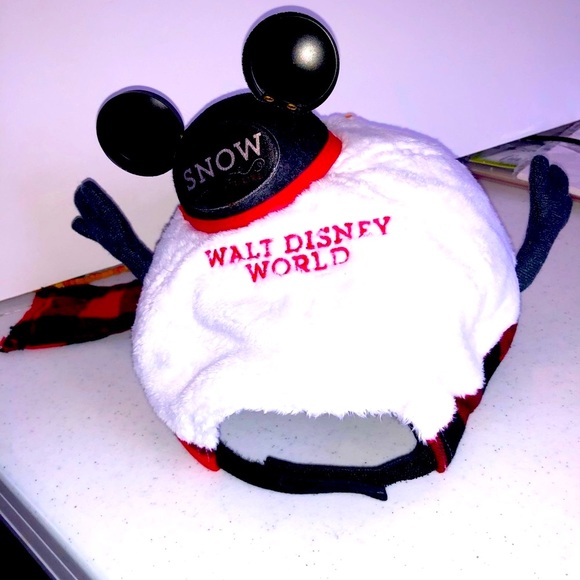 Disney Parks Blinking Snowman Baseball Cap - Picture 3 of 7